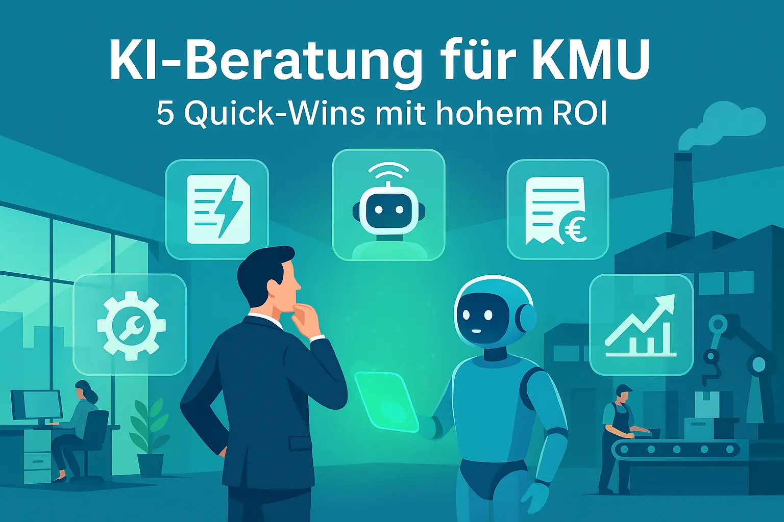 KI-Beratung für KMU: 5 Quick-Win Use-Cases mit hohem ROI