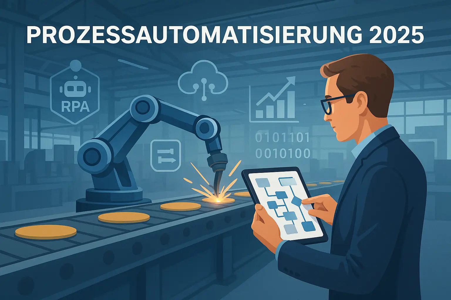 Prozessautomatisierung 2025: So profitieren Mittelständler von RPA und Low-Code
